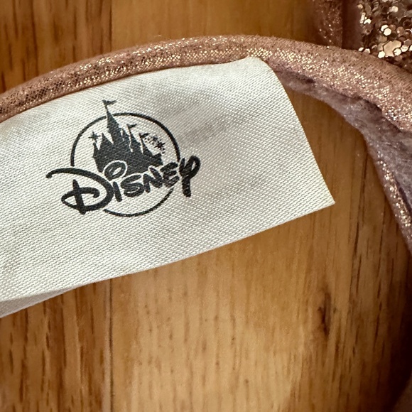 Disney Parks Briar Rose Gold Glitter Minnie Mouse Ears Headband - Picture 4 of 7